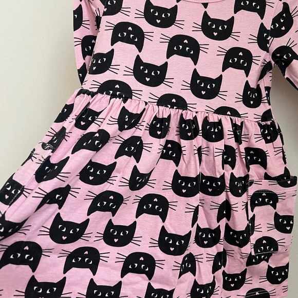 Hanna Andersson Halloween Printed Pocket Dress - 2T - Picture 3 of 4